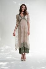 Ladies Edwardian Downton Abbey Titanic Gown Size 16 - 18